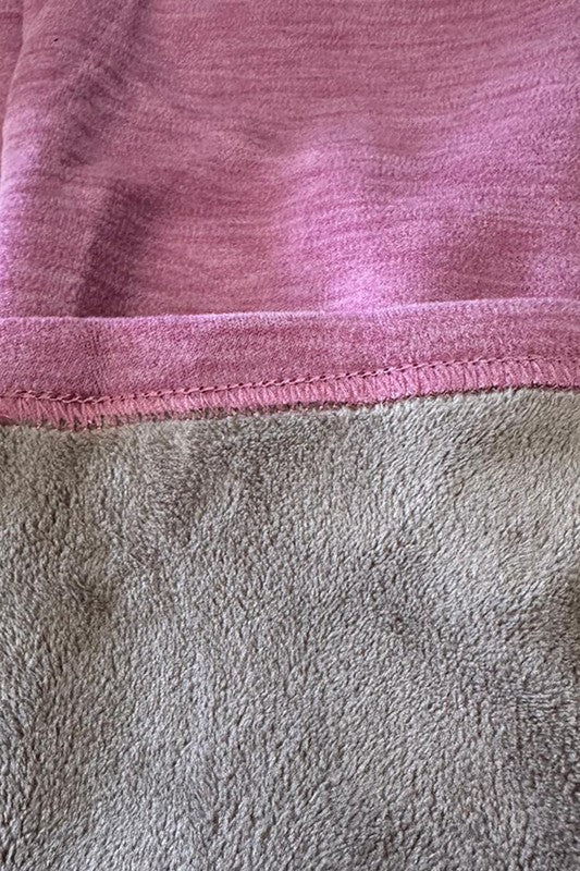 Fur Lined Winter Warm Thicker Legging W/pockets