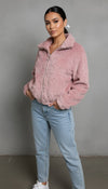 Faux Fur Full zip Luxe