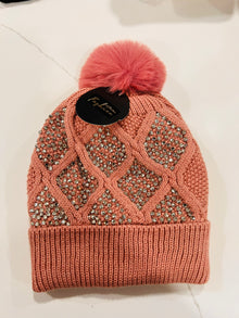  Bling Fur Lined Hat