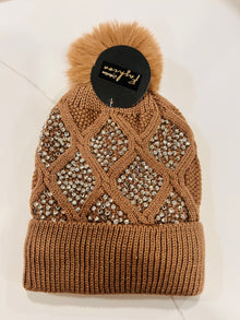  Bling Fur Lined Hat