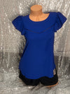 Royal Blue Blouse