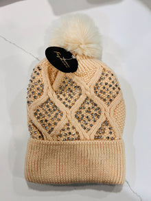  Bling Fur Lined Hat