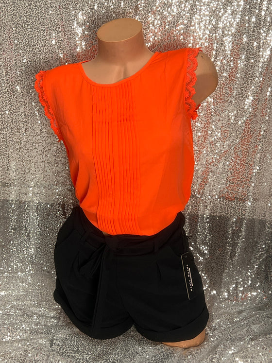 Orange Blouse