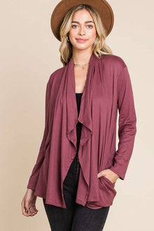  Long Sleeve Cardigan