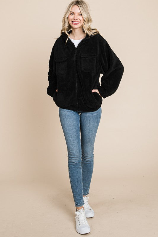 Faux Fur Jacket