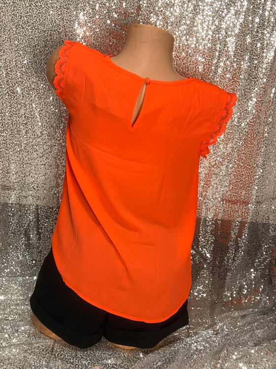 Orange Blouse