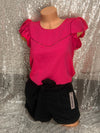 Hot Pink Blouse