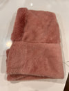 Pink Faux Fur Hood