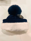 Knit Fur Lined Hat