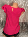 Hot Pink Blouse
