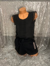 Black Sleeveless Blouse
