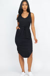 MIDI T-shirt Dress