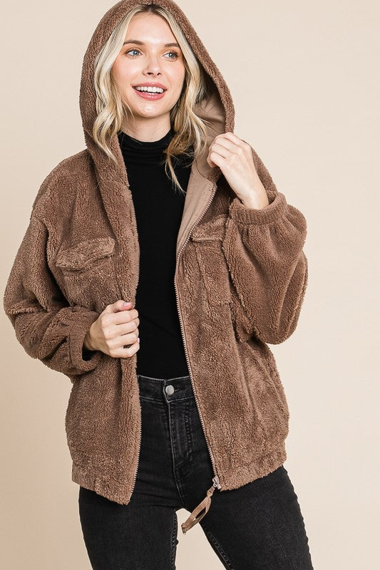 Faux Fur Jacket