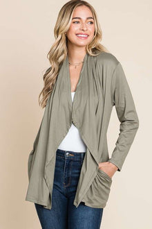  Long Sleeve Cardigan